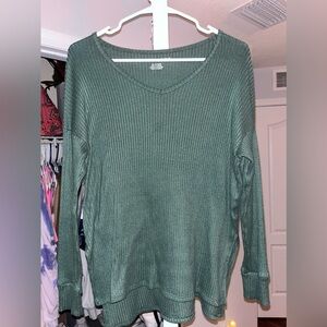 American Eagle green long sleeve shirt/ sweater